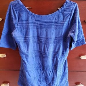 Blue Banana Republic 3/4 Sleeve Shirt